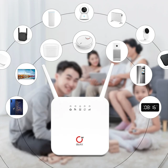 BỘ PHÁT WIFI TỪ SIM 4G/LTE có cổng LAN : OLAX AX6 PRO
