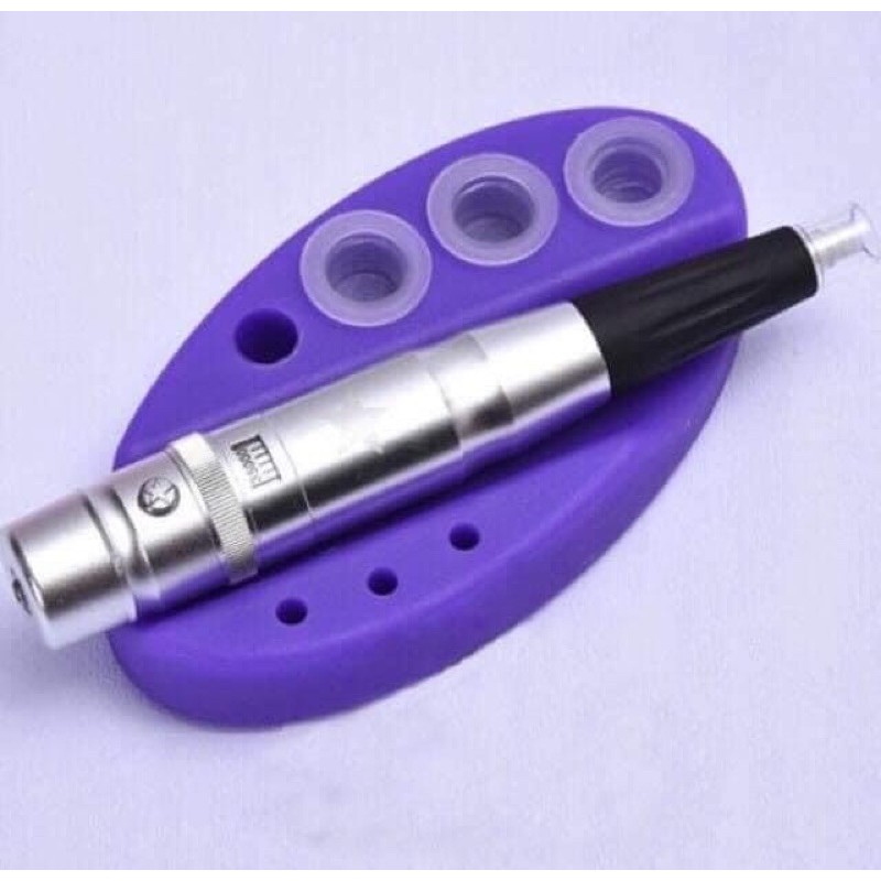 Đế silicon đựng hũ mực phun xăm, máy phun xăm