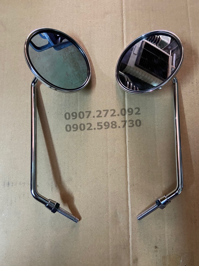 [HCM] [HCM]Kính chiếu hậu tròn zin cho Cup đời mới 67 & CD Benly (1cặp)