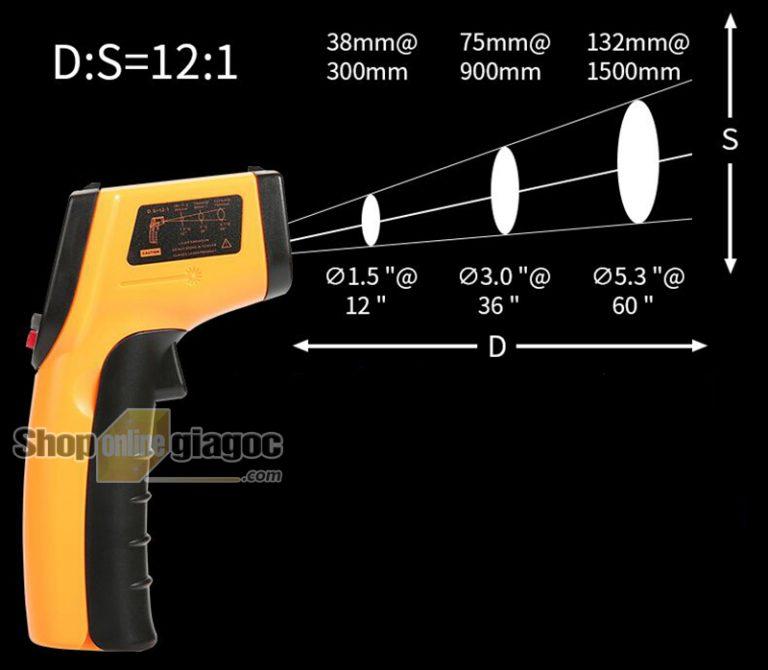 Nhiệt Kế Thông Minh Đo Đồ Vật BENETECH GM320