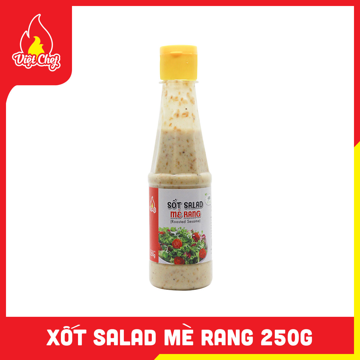 [HCM]SỐT SALAD MÈ RANG - CHAI 250 G