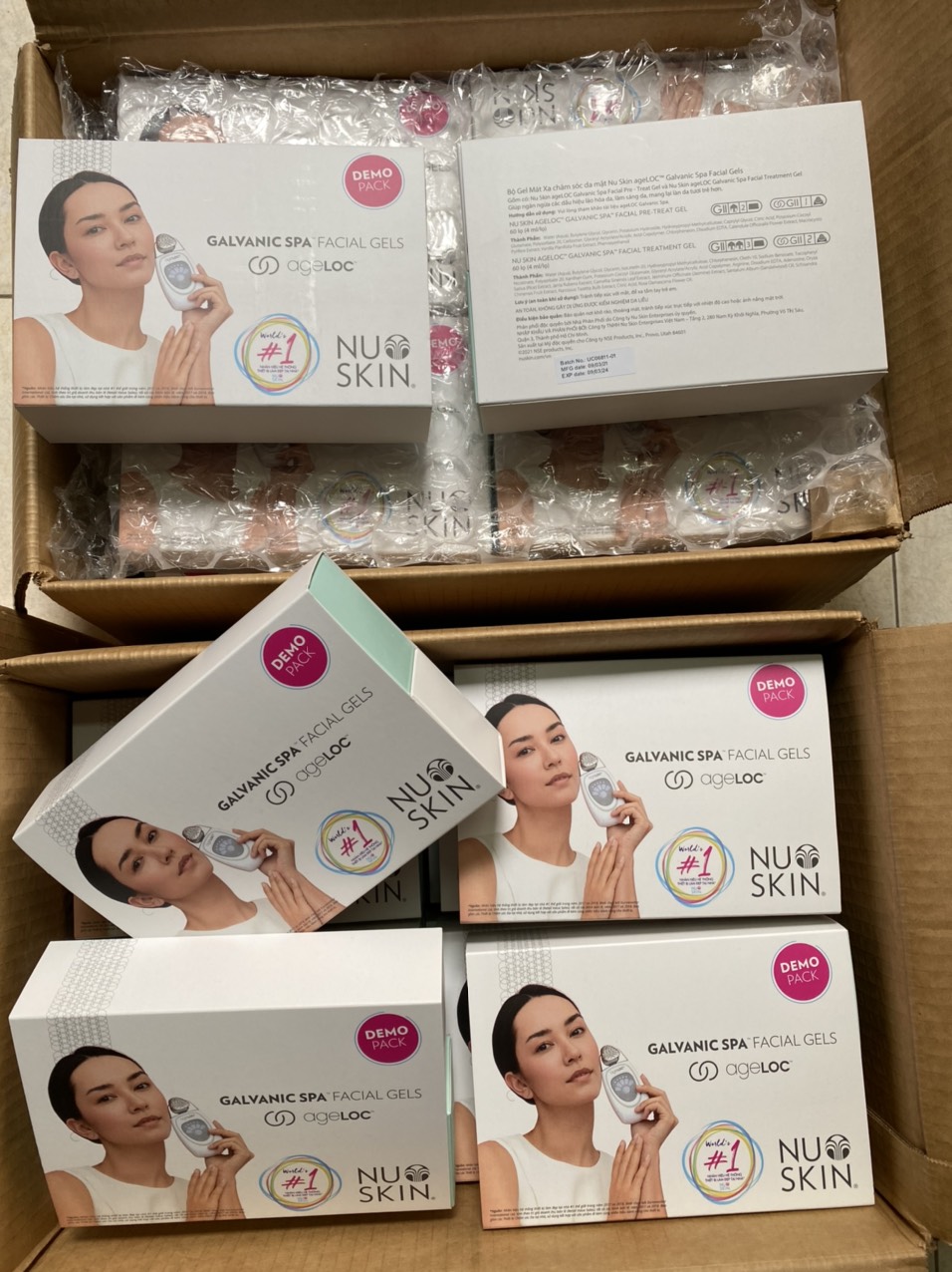 Gel Nâng Cơ Chạy Máy Galvanic Spa Nuskin