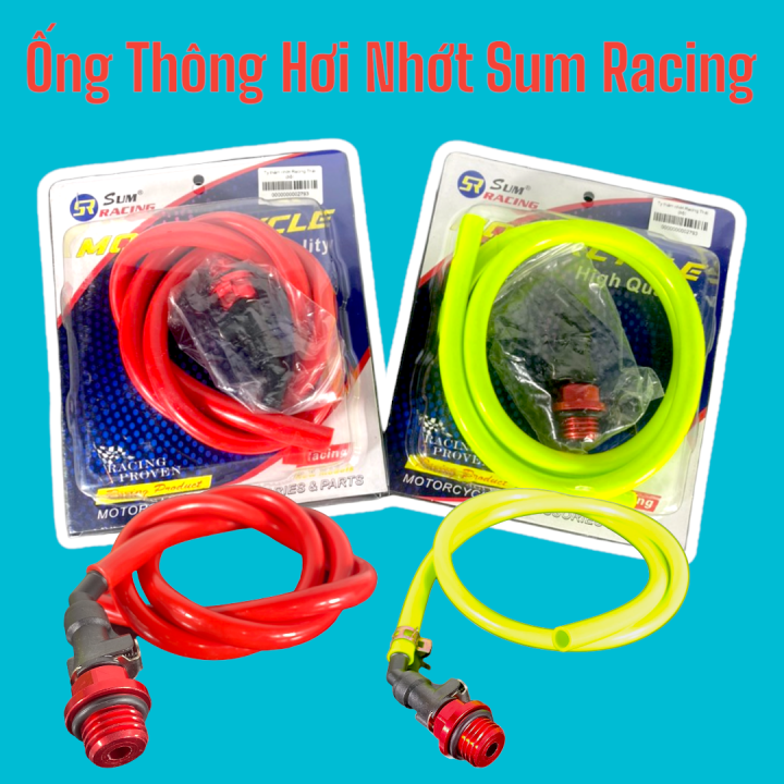 Ống thông hơi nhớt SUM Racing - gắn xe Honda - Yamaha