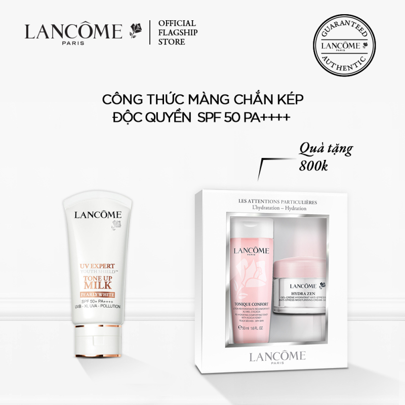 Kem chống nắng nâng tông, bảo vệ da tối ưu Lancôme UV Expert TONE UP WHITE SPF 50 PA++++ 30ml