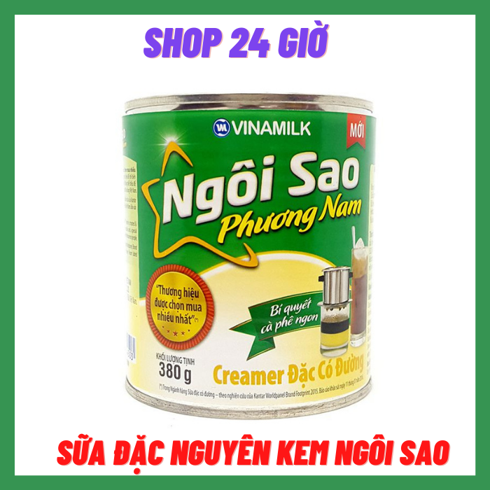 Sữa Đặc Ngôi Sao Xanh Lon 380 Gram