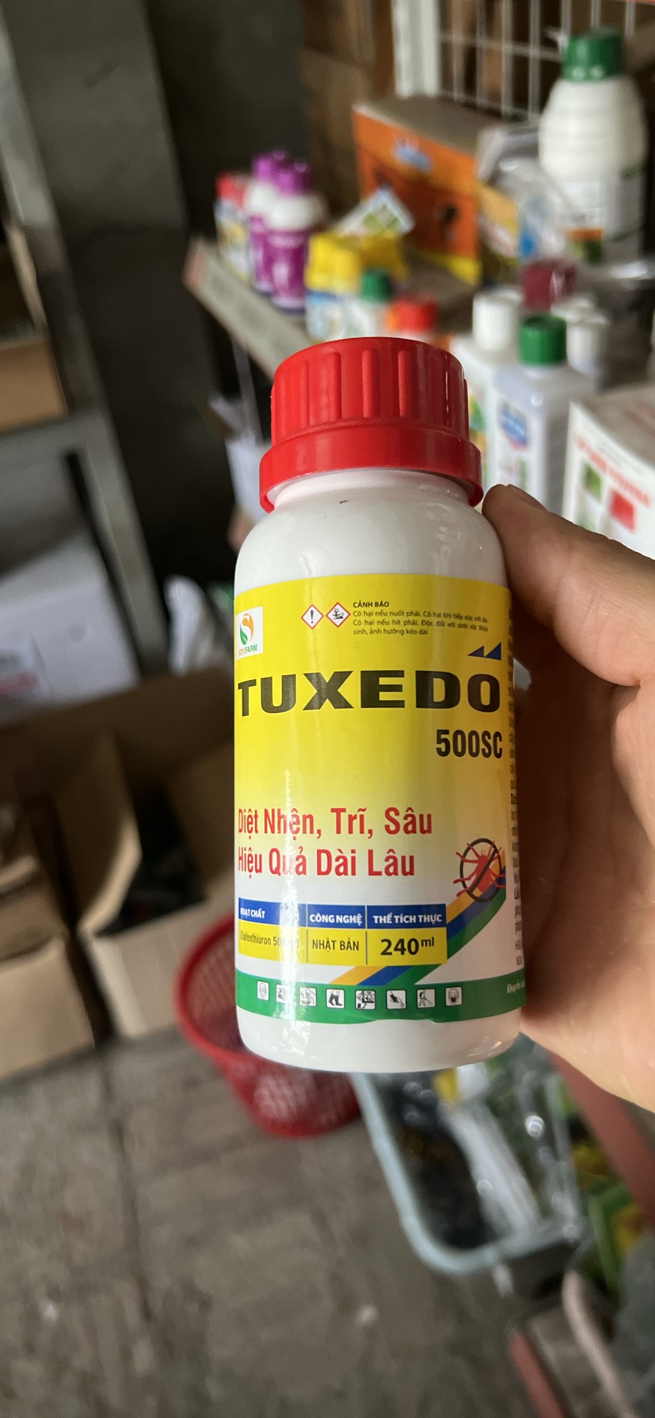 Thuốc diệt nhện đỏ Pesieu 500sc (chai 240ml)