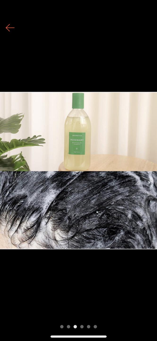 Dầu gội Aromatica Rosemary 400ml