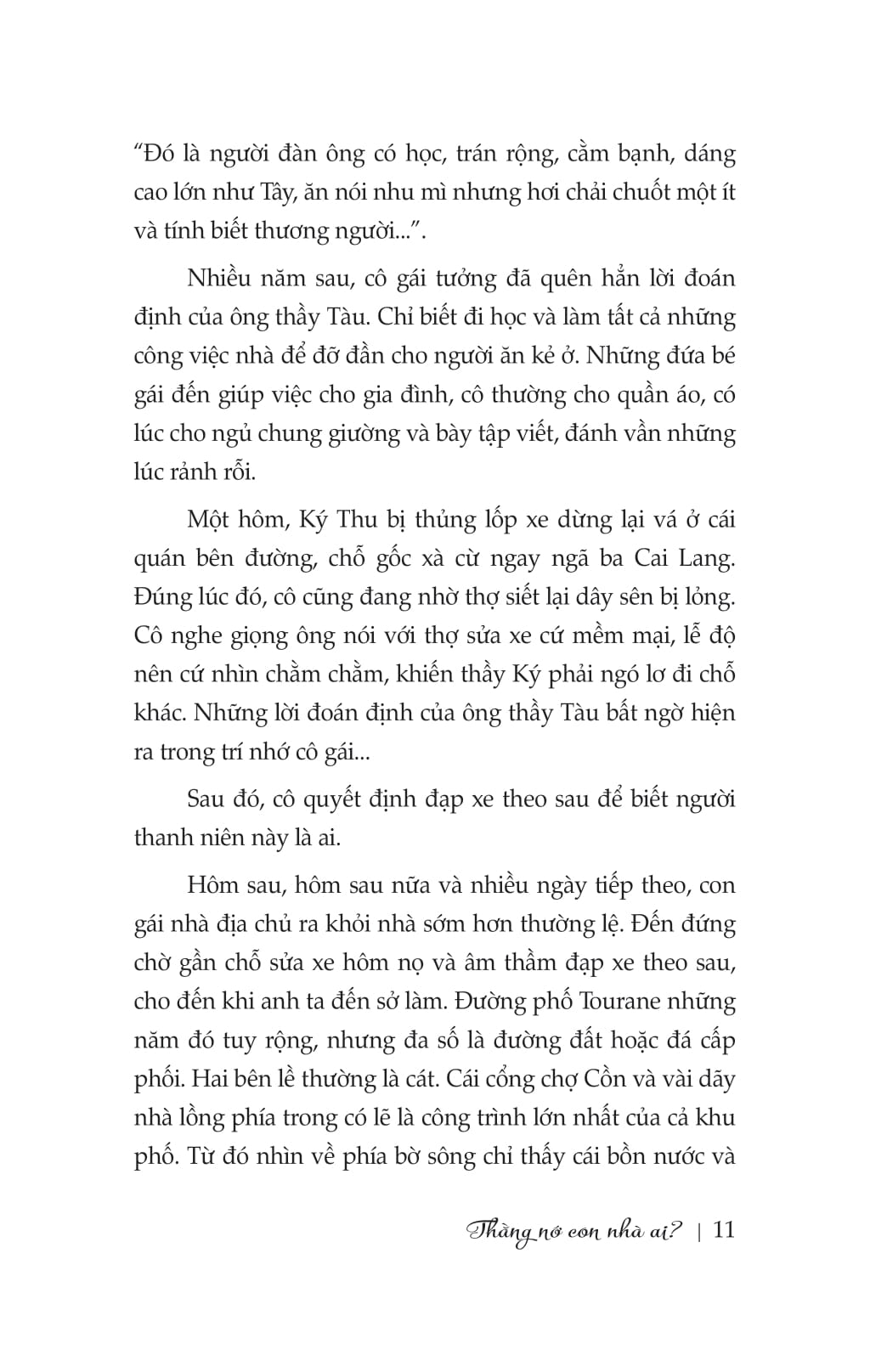 Fahasa - Thằng Nớ Con Nhà Ai?