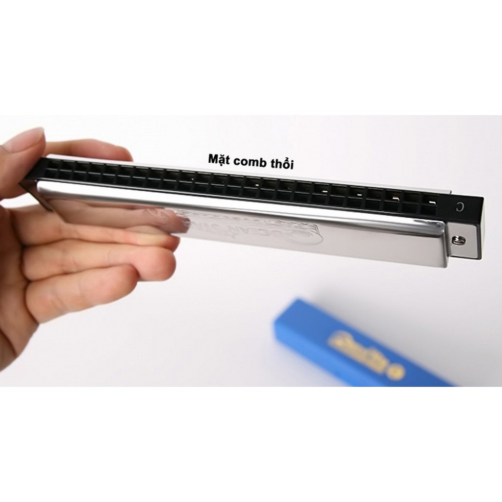 Kèn harmonica tremolo Hohner Ocean Star Key C M254