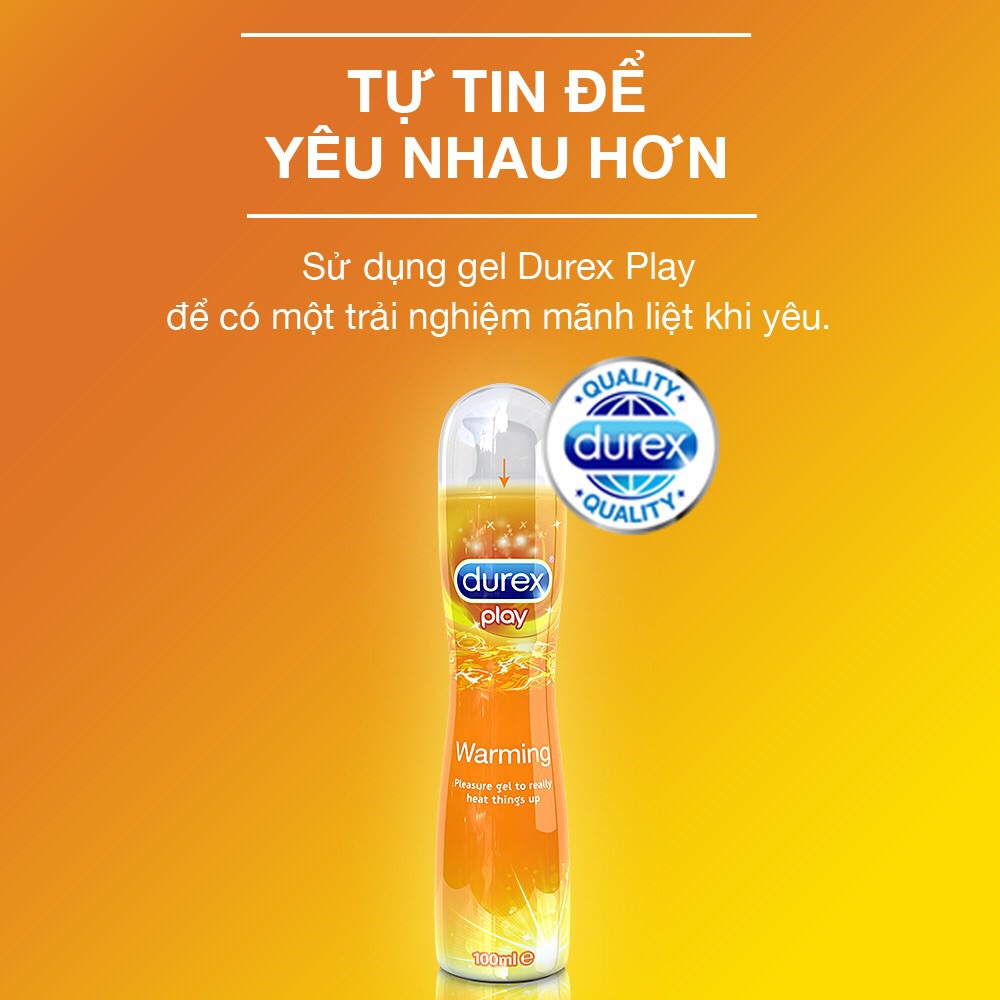 Gel bôi trơn Durex Play Warming 100ml / chai