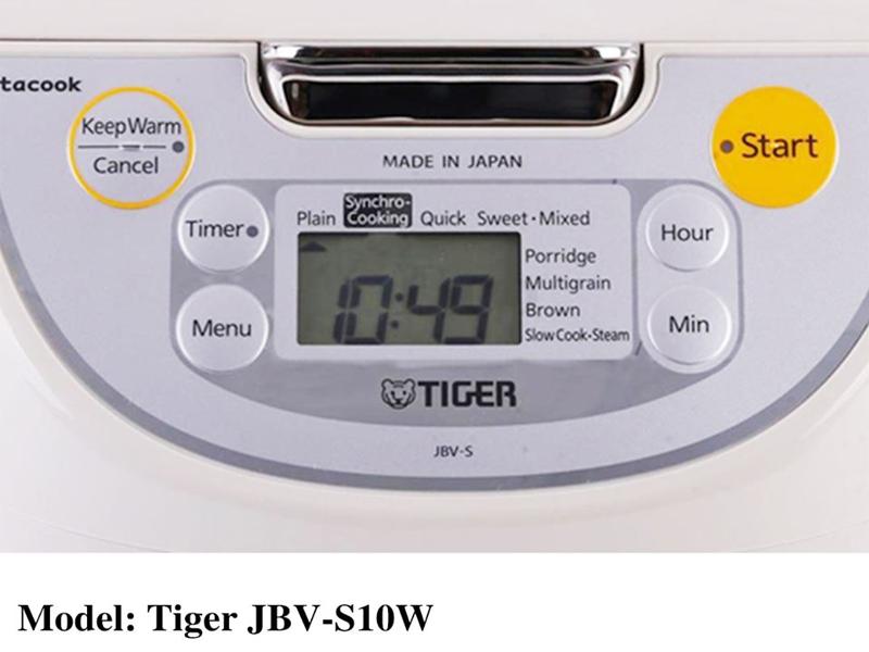 Nồi Cơm Điện Tử Tiger JBV-S18W - 1.8L