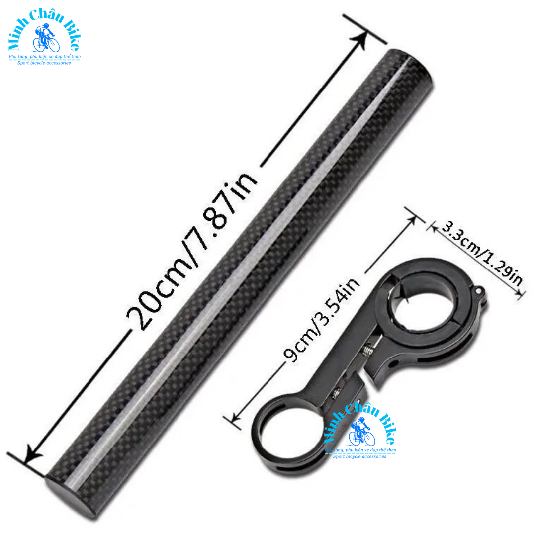 Thanh mở rộng tay lái xe đạp Carbon