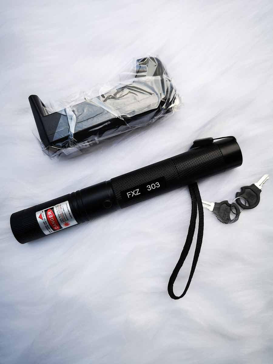 Đèn laze công trình 303 tia đỏ a1 cao cấp