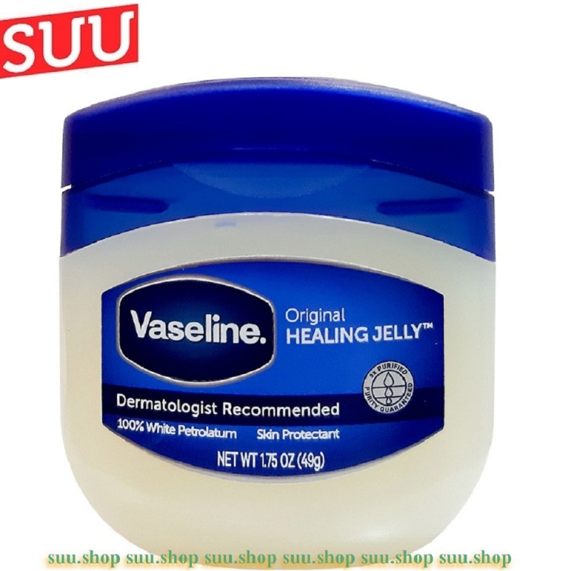 Sáp Dưỡng Da 49g Vaseline 100% Pure Petroleum Jelly Original Không Màu