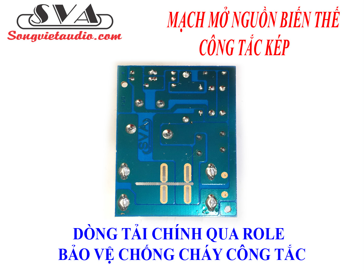 MẠCH KHỞI ĐỘNG CÔNG TẮC KÉP - 1 MẠCH