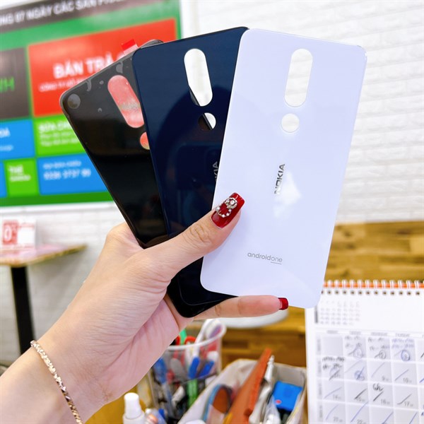 Nắp lưng Nokia 5.1 plus, mặt kính lưng Nokia X5