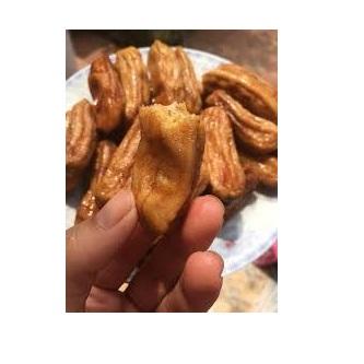 500g Chuối Hồng Trần Ép Còn Vỏ