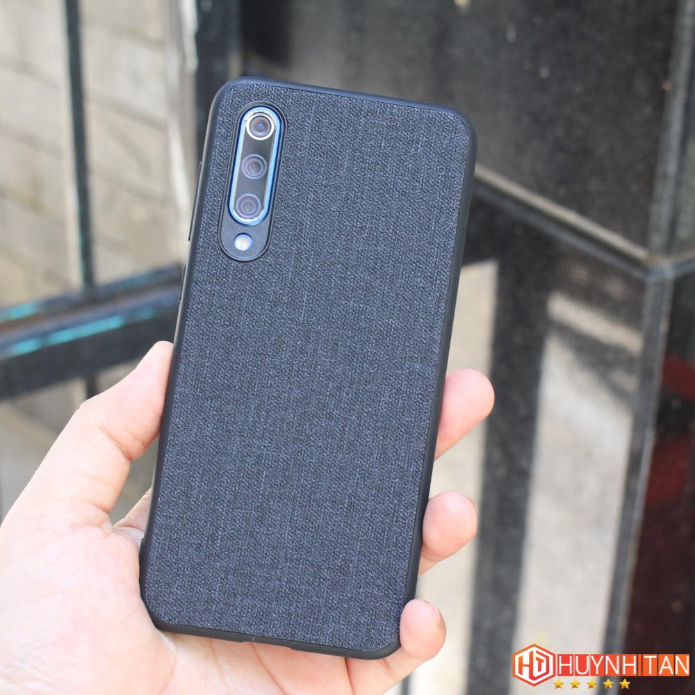Ốp lưng Mi 9 SE vân vải jean
