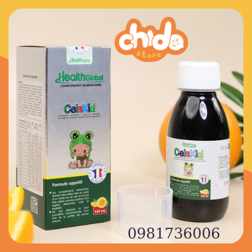 [Có sẵn] [Chính hãng] Siro ăn ngon CelsKid 125ml Heahthglobal