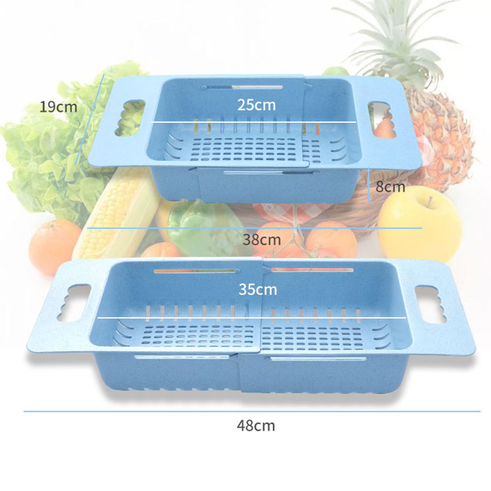 Rổ gác bồn rửa lúa mạch rút gọn