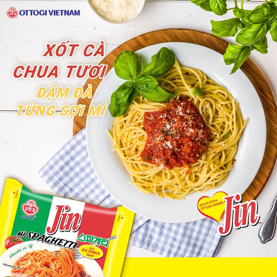 1 Thùng 20 gói - Mì spaghetti OTTOGI 100g