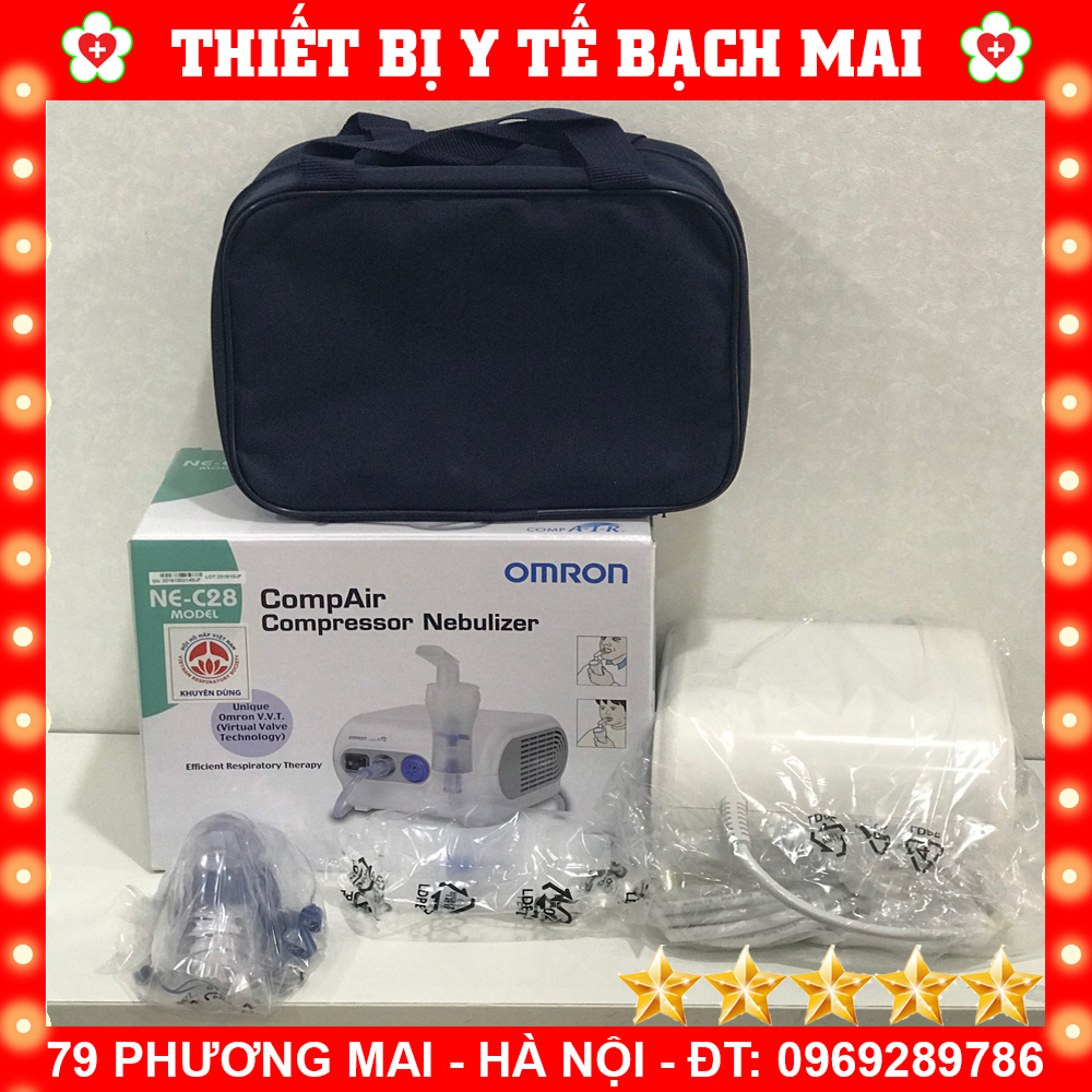 Máy Xông Mũi Họng Omron NE C28 (NE-C28)