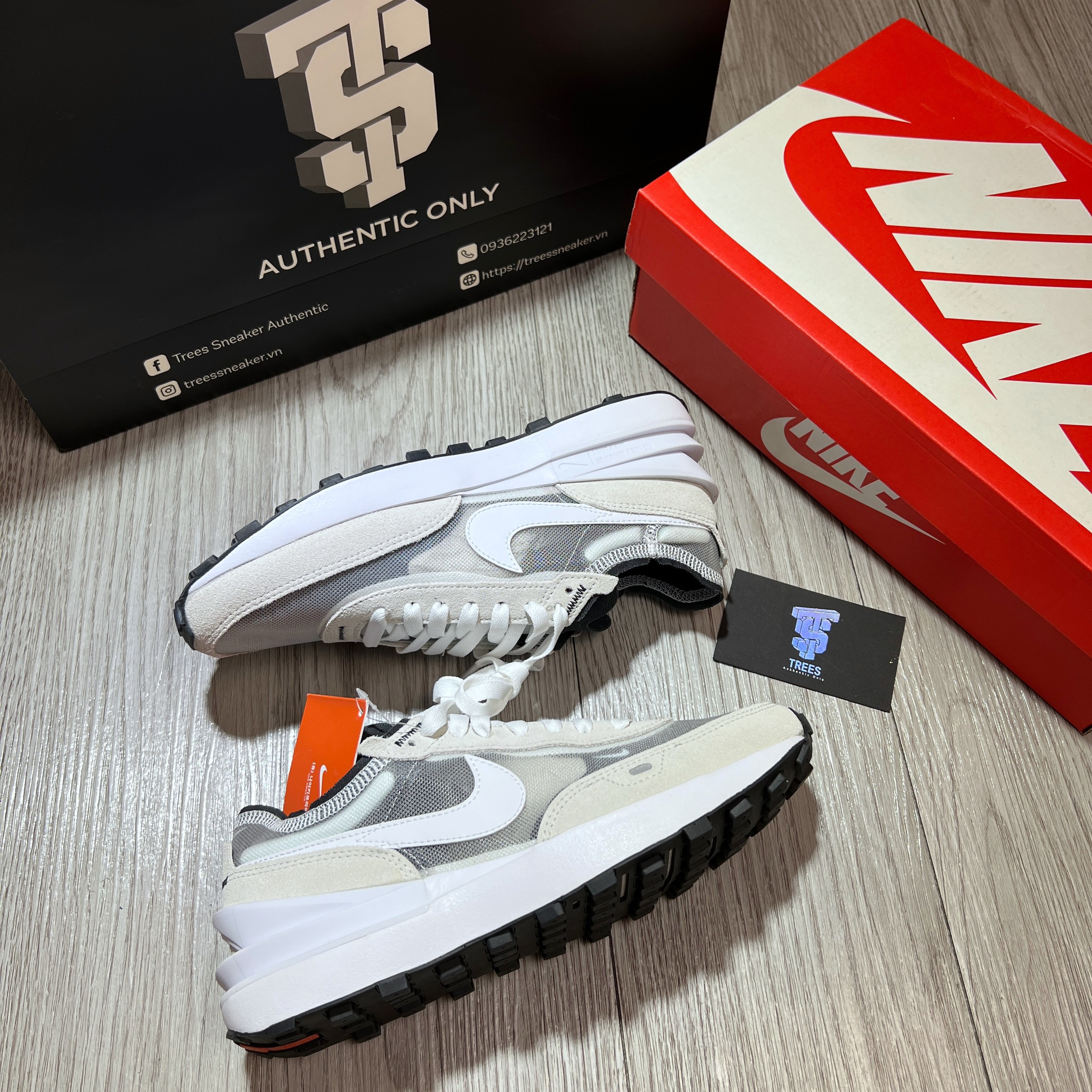 [CHÍNH HÃNG] Giày thể thao NIKE WAFFLE ONE SUMMIT WHITE DA7995 100