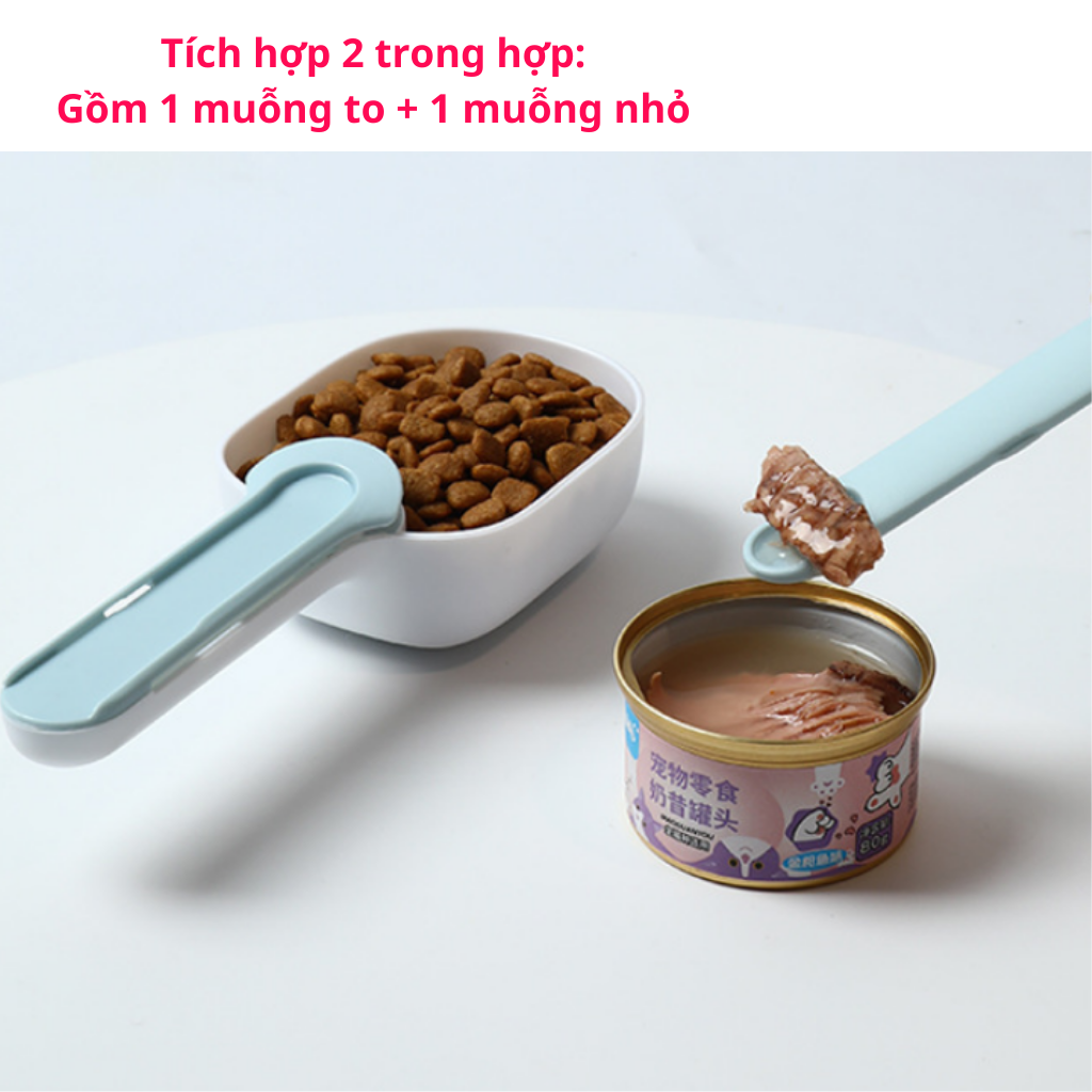 Muỗng xúc hạt, muỗng lấy đồ ăn cho thú cưng