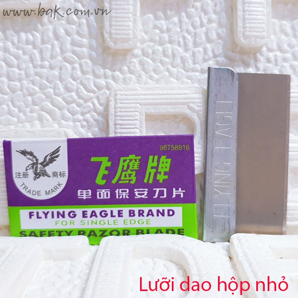 Dao Cạo Keo Flying Eagle Brand (Hộp Lớn 100 Lưỡi)