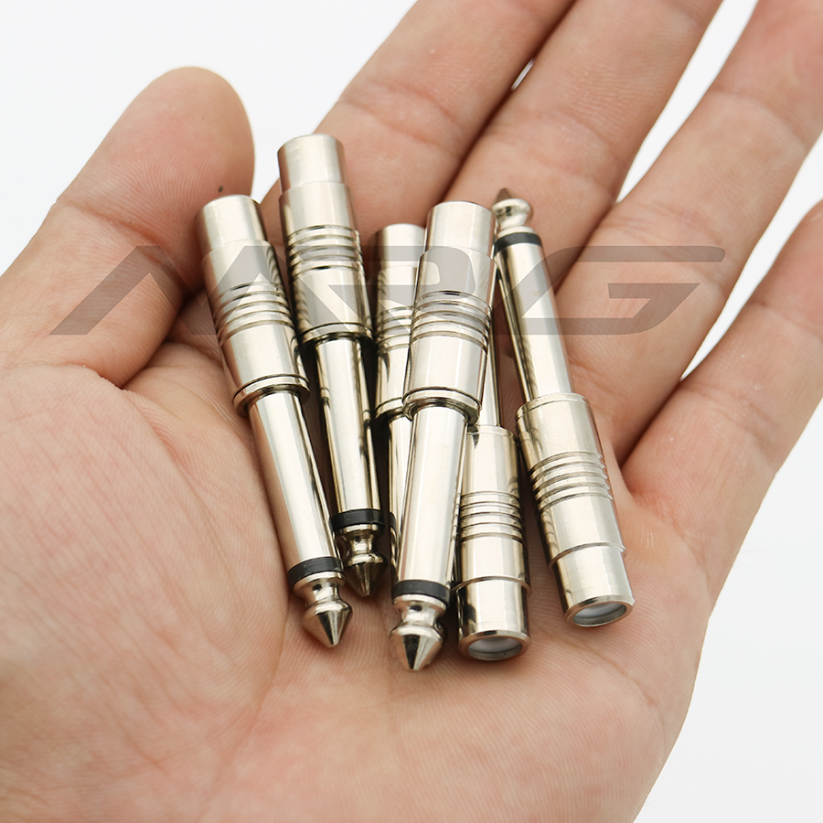 (1 cái) Đầu Chuyển Jack 6ly Av Bông Sen Màu Bạc