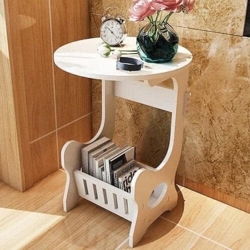 Kệ bàn tròn trang trí phòng khách