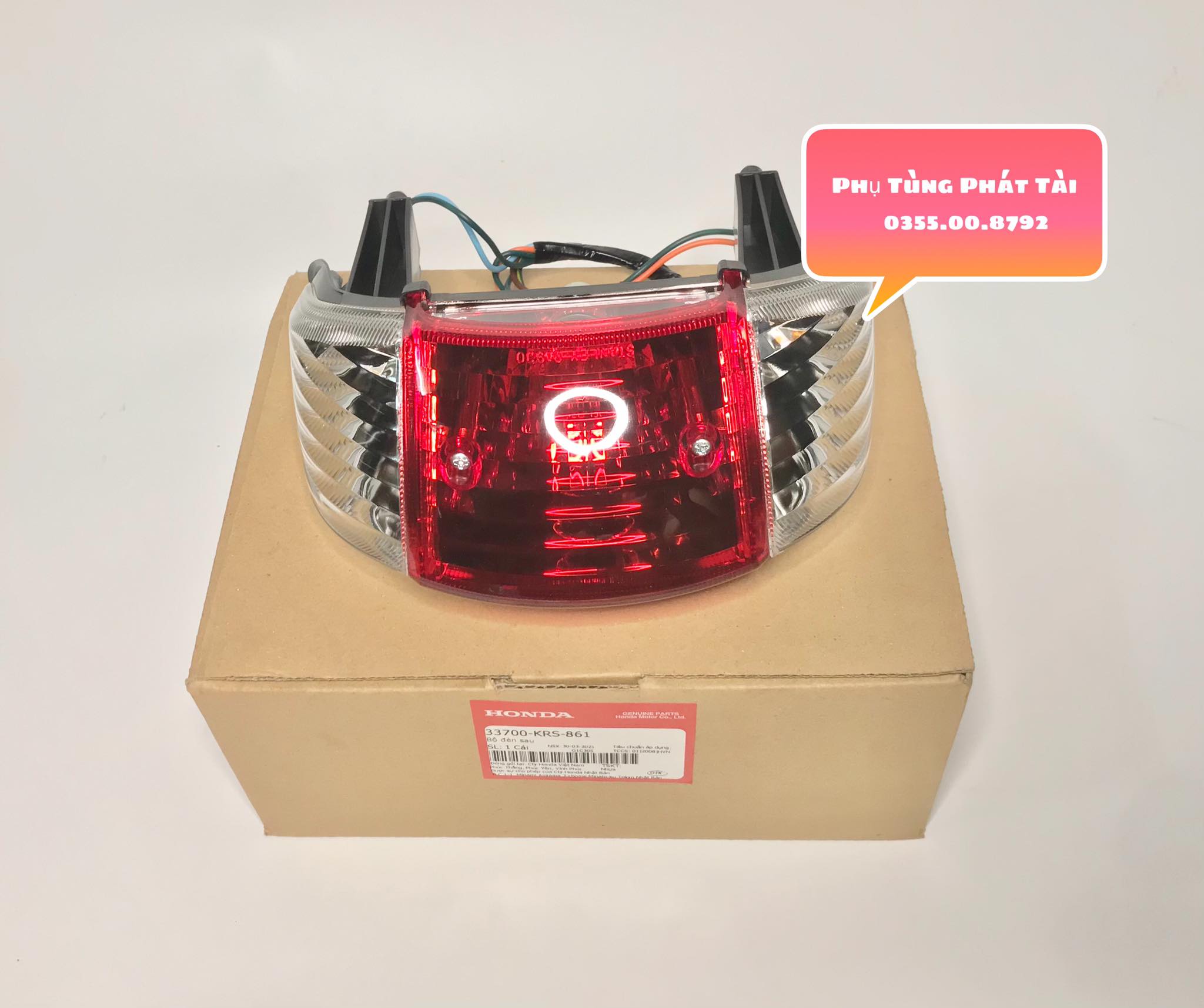 Đèn sau - đèn lái wave nhỏ chính hãng honda