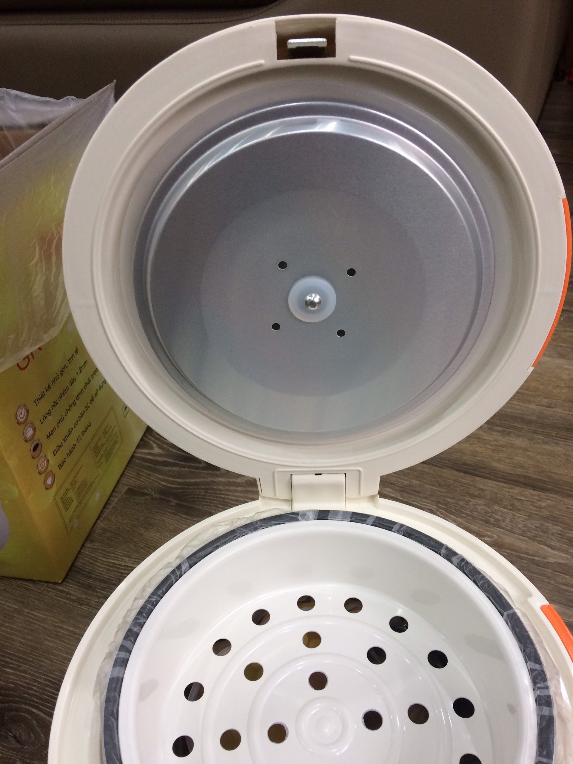 Nồi cơm điện mini cao cấp Galuz - 1L2 - Bảo hành 12 tháng