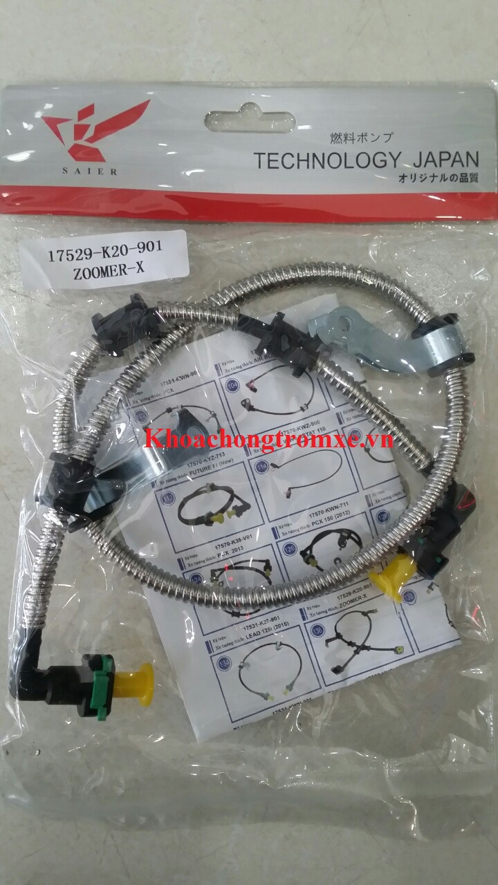 Dây xăng thép zoomer x winner 150