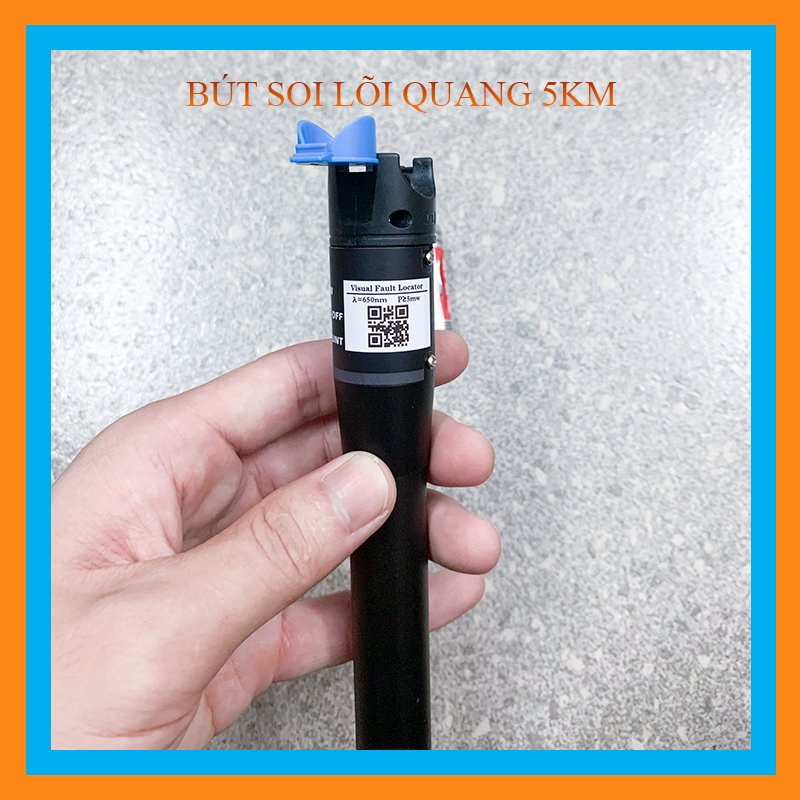 Bút soi sợi quang 5MW sắt