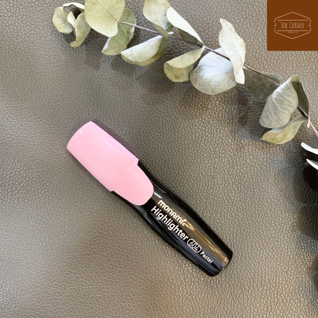 1 cây bút Monami Highlighter 604 Pastel