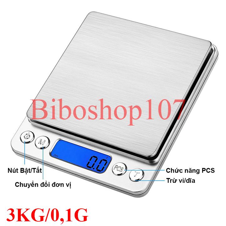 Cân điện tử để bàn mini ZD-2000 (3kg/0,1g)