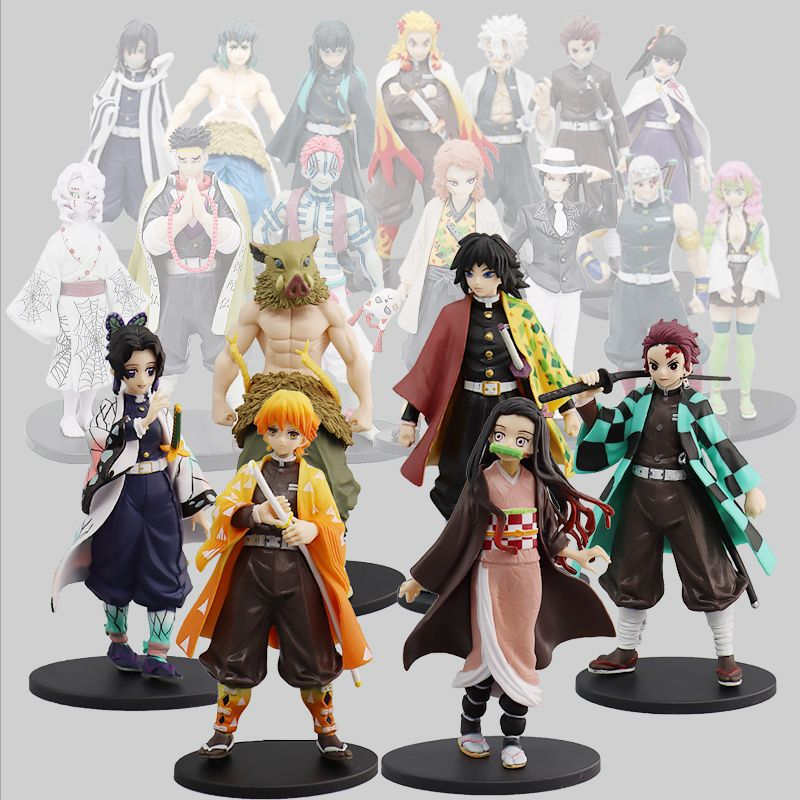 Mô hình anime manga Kimetsu No Yaiba Demon Slayer thanh gươm diệt quỷ figure anime tanjiro zenitsu