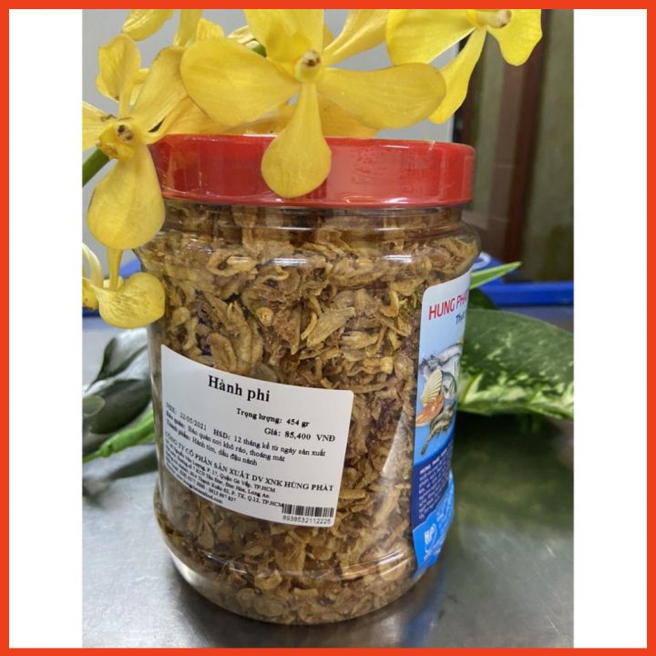 [HỎA TỐC - HCM] Hành Khô Phi - Tỏi Phi Giòn Hộp 454gram