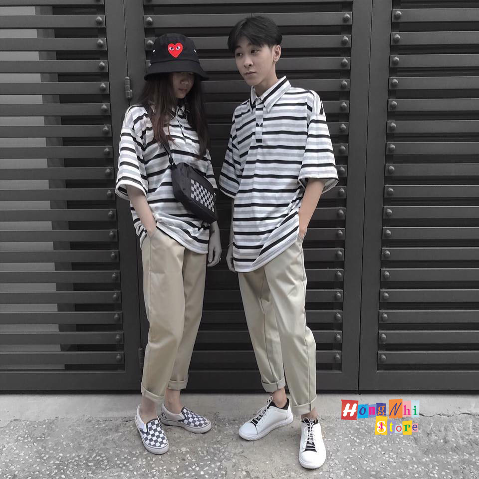 Quần Kaki Trơn Dài Lưng Thun Màu Xám Nhạt Basic Pant Unisex Oversize Ulzzang - MM