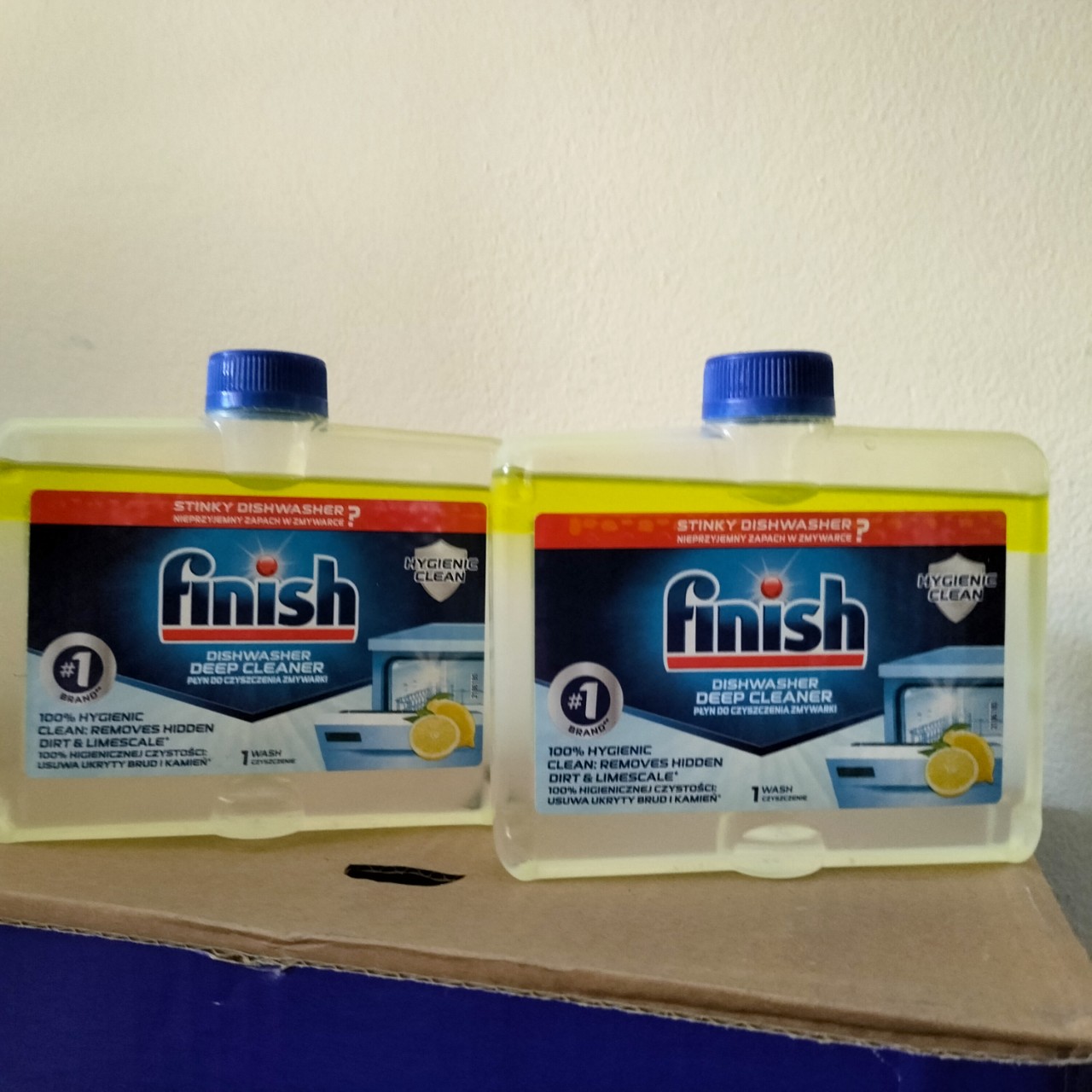 Dung dịch vệ sinh máy rửa bát Finish 250ml (thị trường Đức) - Giao ngẫu nhiên