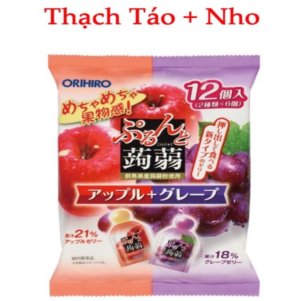 Thạch Trái Cây Ăn Liền Orihiro - NHẬT BẢN