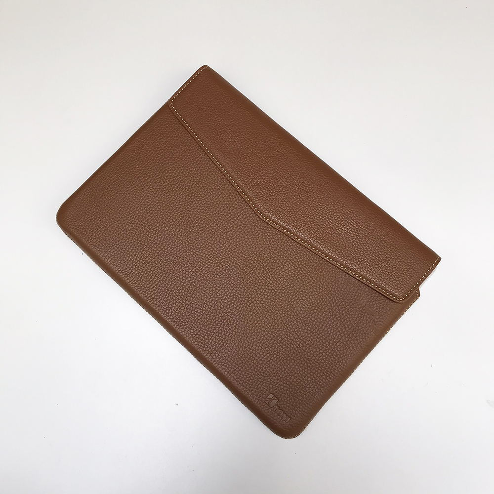 Bao da thật handmade TONI cho Laptop, Macbook, Surface (Đủ Size)
