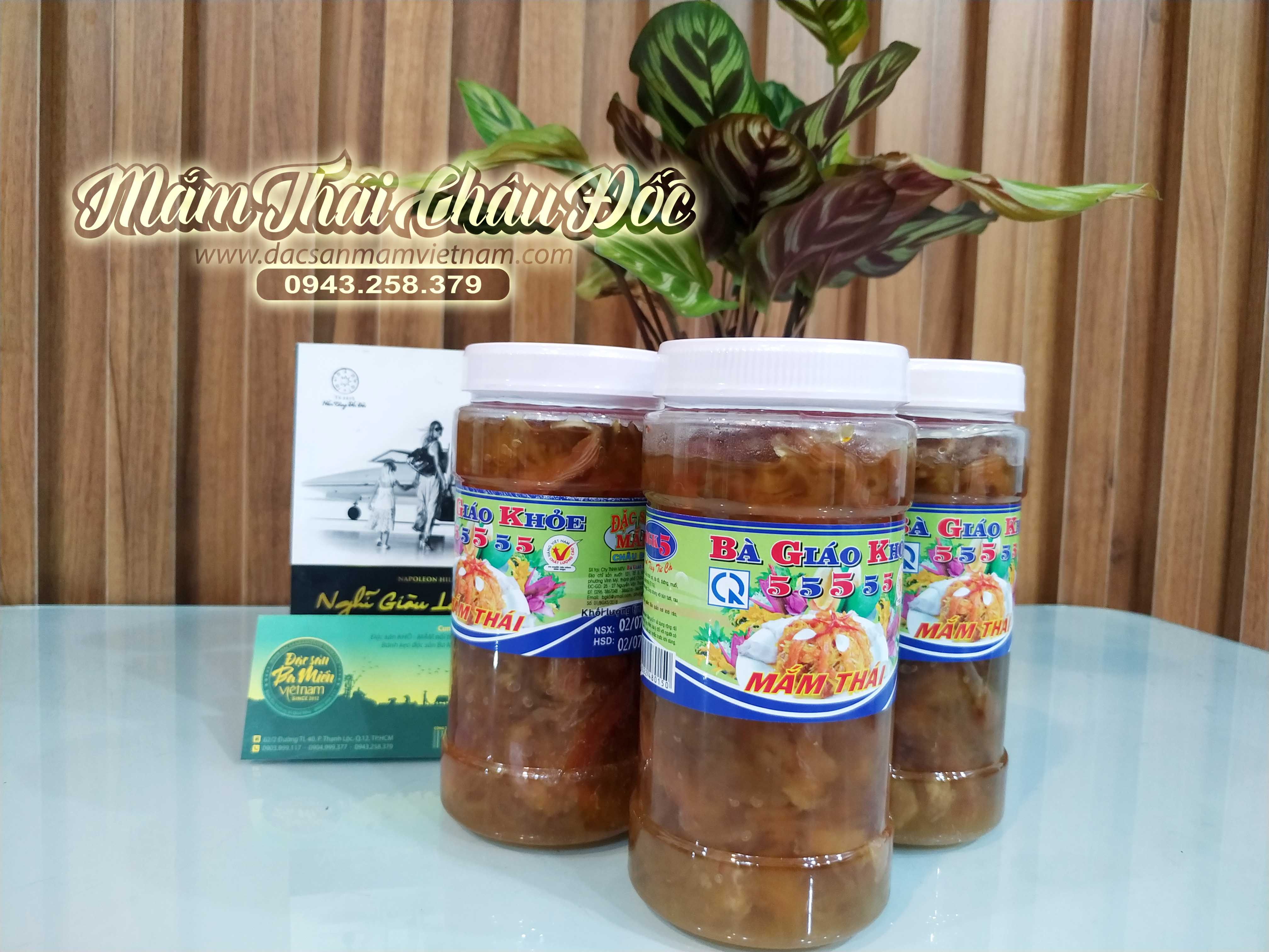 Mắm thái Bà Giáo Khỏe - Đặc sản Châu Đốc