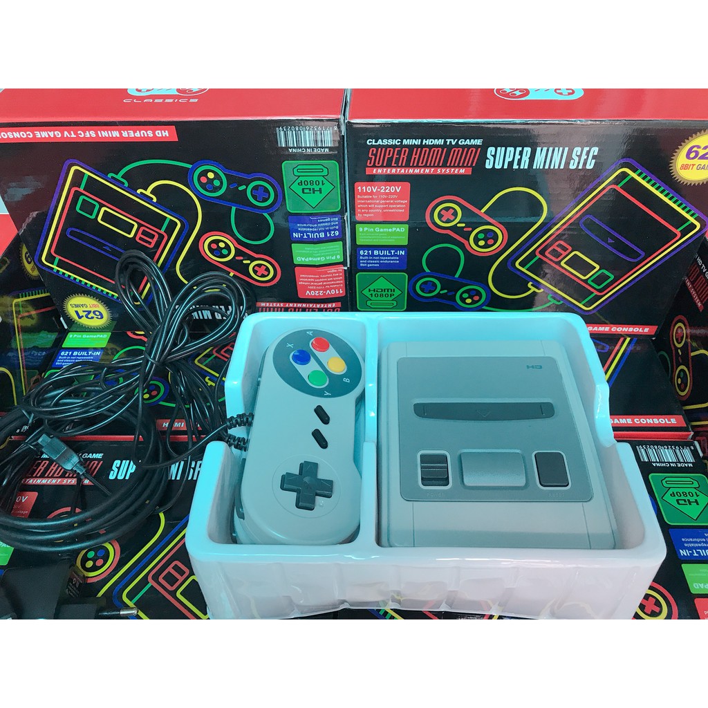 Máy Chơi Game Cầm Tay 4 Nút HDMI 621 Trò
