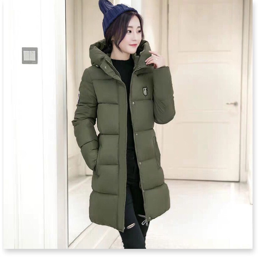 {SIÊU PHẨM MÙA ĐÔNG} ÁO KHOÁC PHAO NỮ DÁNG DÀI 3 LỚP CÓ NÓN THỜI TRANG BAO ẤM ÁP CHO MÙA ĐÔNG HQ STORE 88