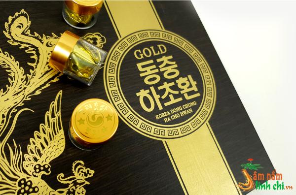 Viên Đông Trùng Hạ Thảo Gold Korea Dong Chung Ha Cho Hwan - 4.5g(1 Viên)