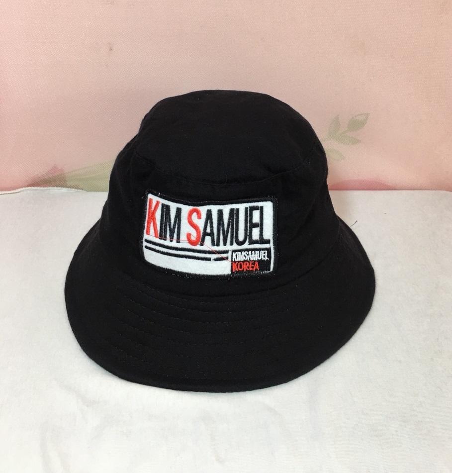 Nón Bucket Kimsamuel thời trang Hàn Quốc ( Đen)