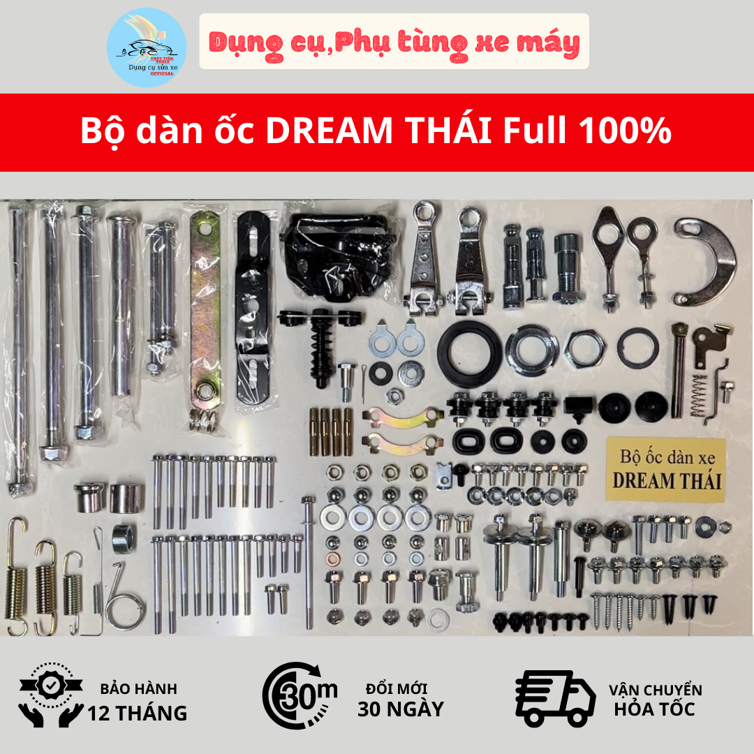 Bộ ốc dream thái & dream việt xịn đầy đủ từ a-z .full100%)