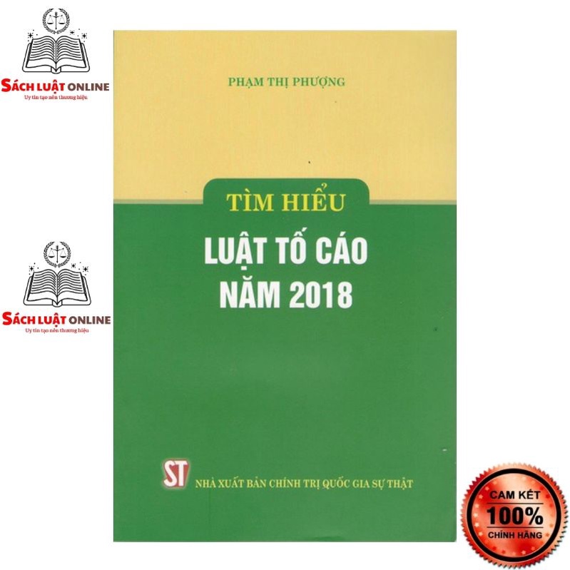 Sách - tìm hiểu luật tố cáo năm 2018